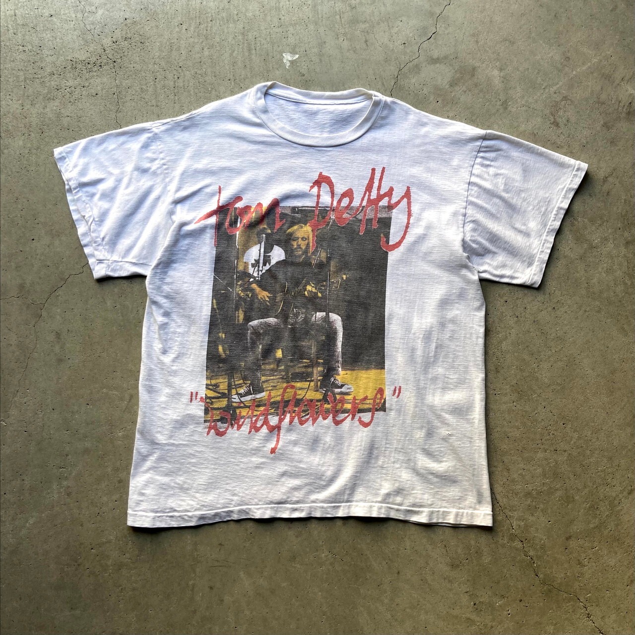 90年代 ビンテージ TOM PETTY トム ペティ プリントTシャツ メンズXL 