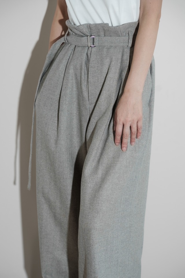 tweed sizeless pants(light gray)ご注文から1週間前後で発送