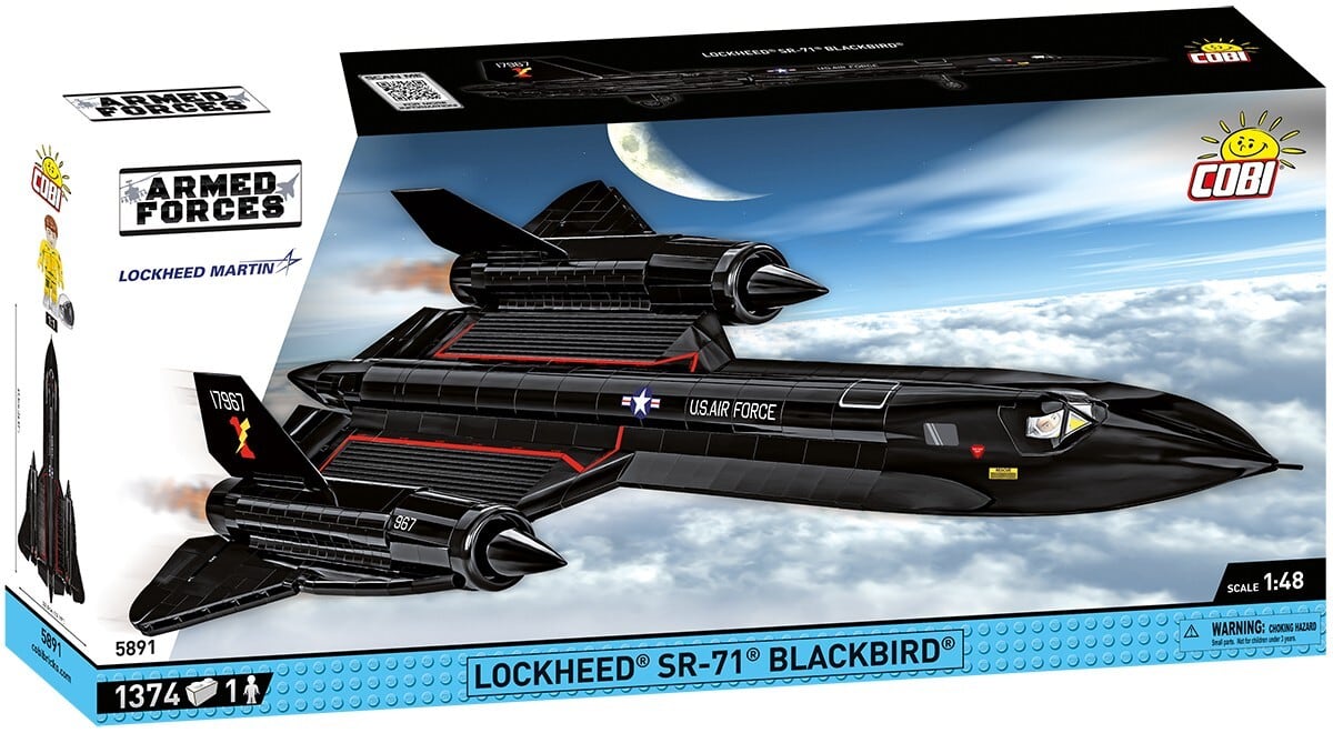 COBI #5891 ロッキード SR-71 ブラックバード | ミリタリーブロック