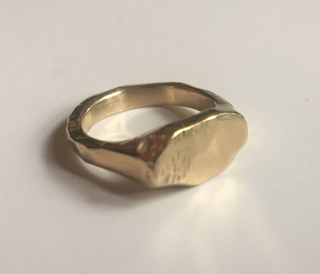 CHUNKY Ring 18Ct Gold