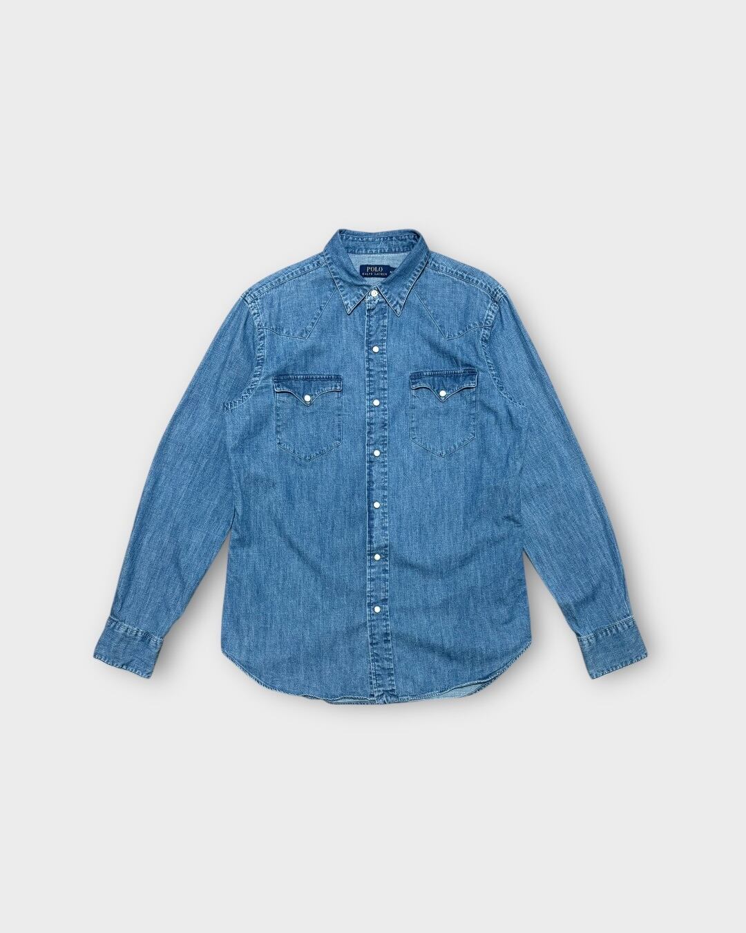 【Used】“Polo Ralph Lauren” Denim Western Shirt