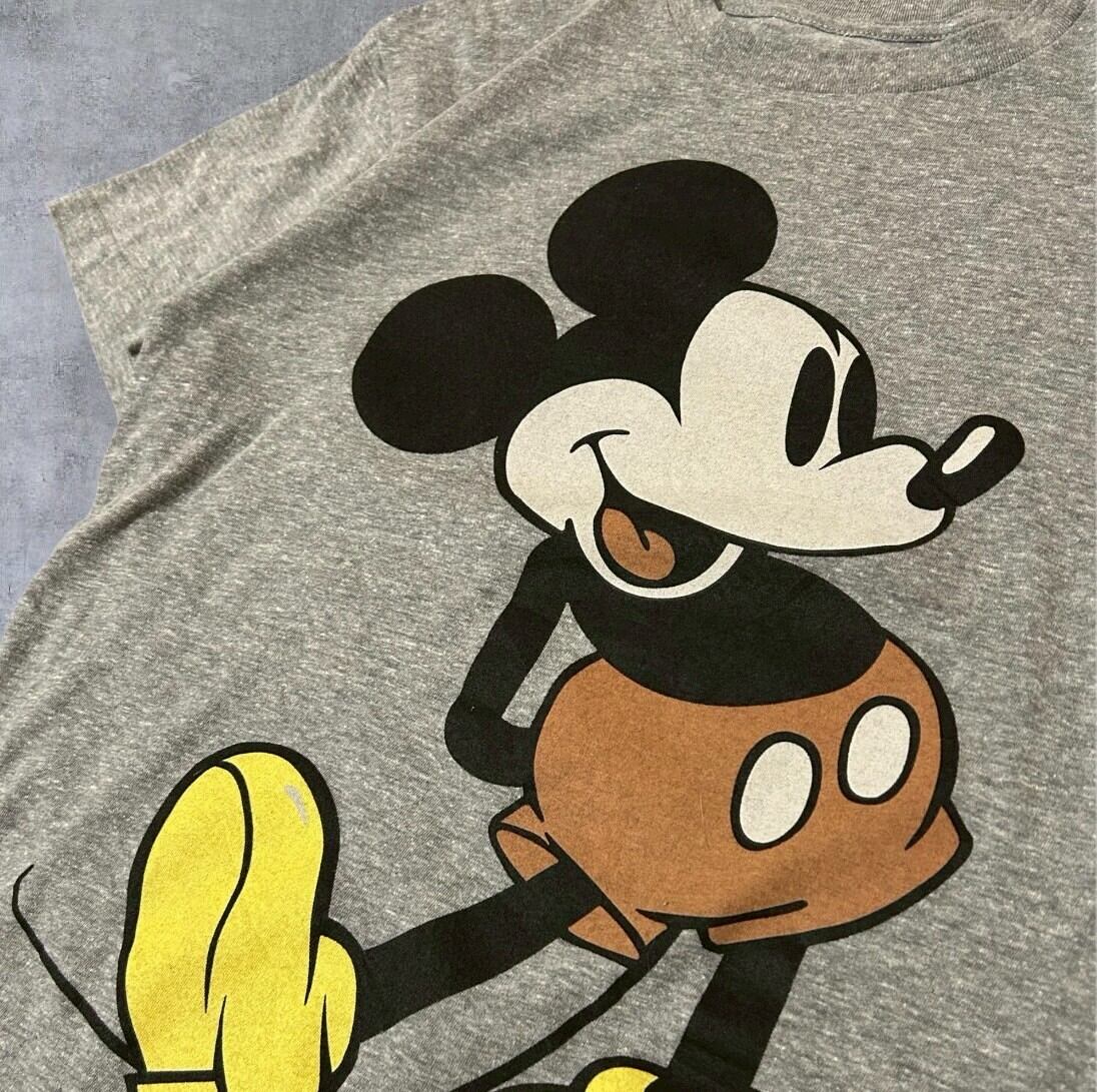 90s 00s 青パンミッキーマウス ディズニーオフィシャル ヴィンテージ T