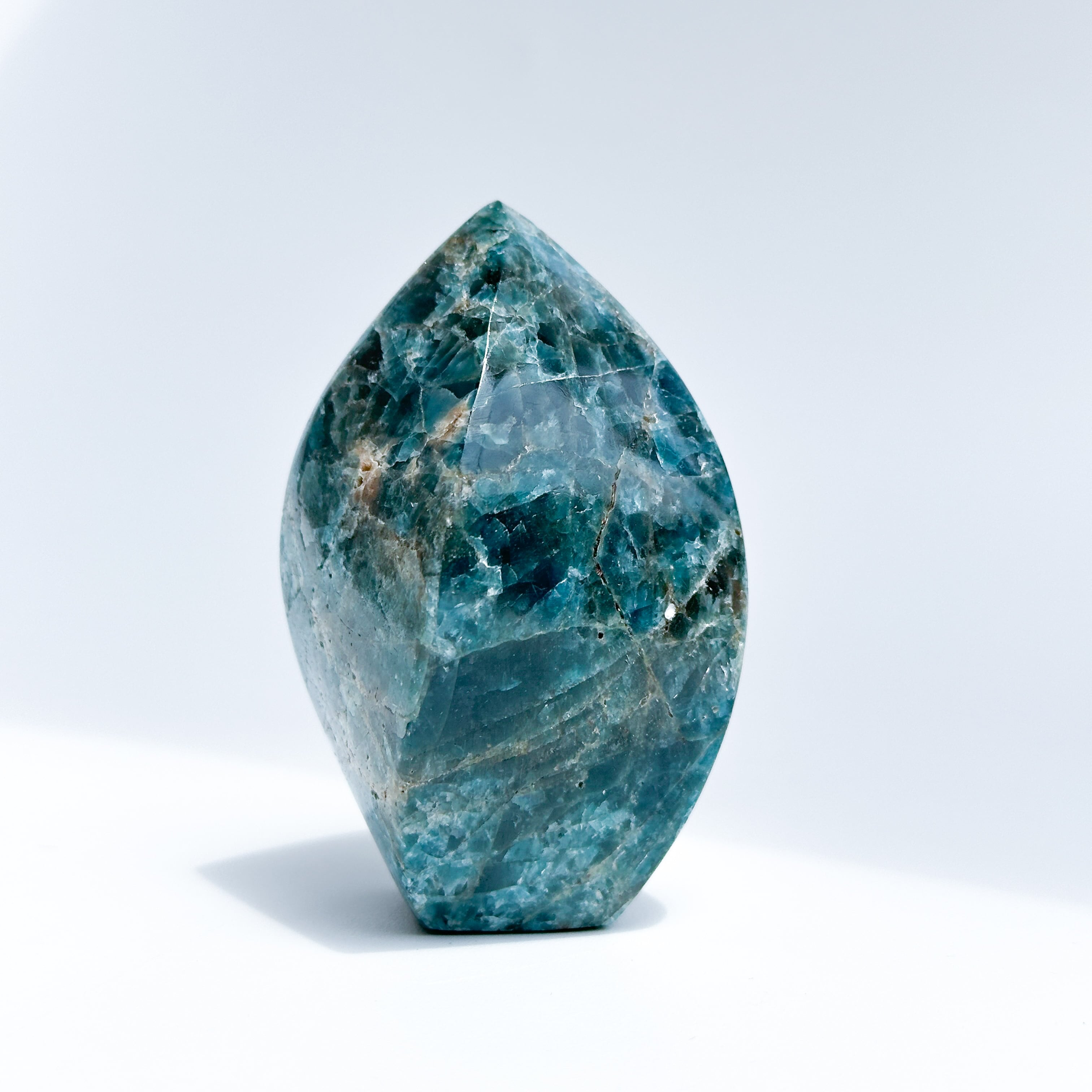 Blue apatite ブルーアパタイト 天然石 原石 パワーストーン ブルーアパタイト フレイム型22◇ Blue Apatite ◇ 天然石・鉱物