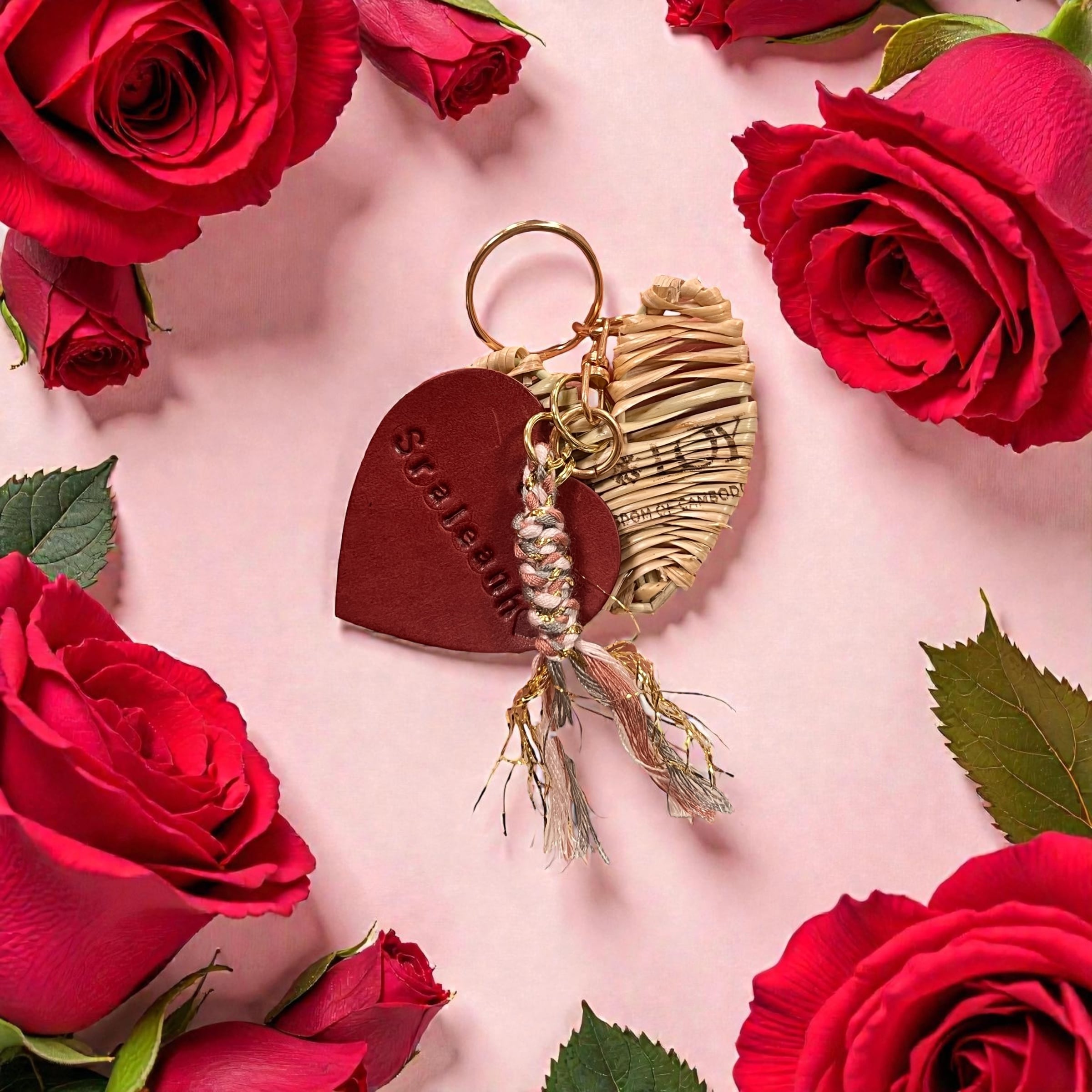 ハート型キーチェーン【単品】