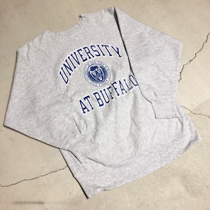 1990'S CHAMPION REVERSE WEAVE SWEAT "AT BUFFALO"