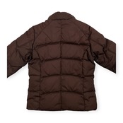 00s Eddie Bauer エディーバウアー ジップアップ ダウンジャケット サイズ M /ブラウン/レディース/アウトドア/オールド