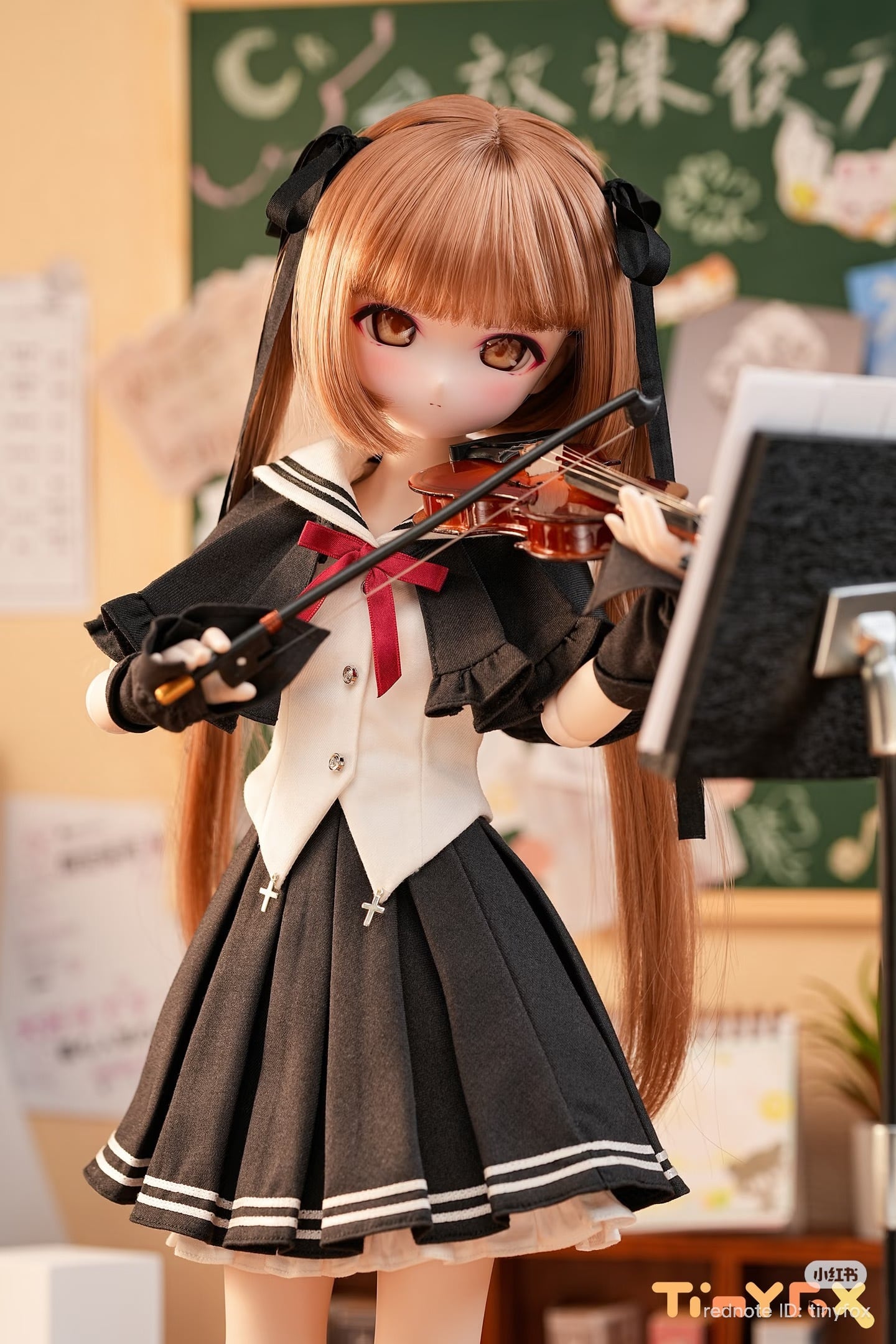 ご予約受付】TinyFox◇狐狐学院シリーズ 1/4ドール【文学系】【音楽系