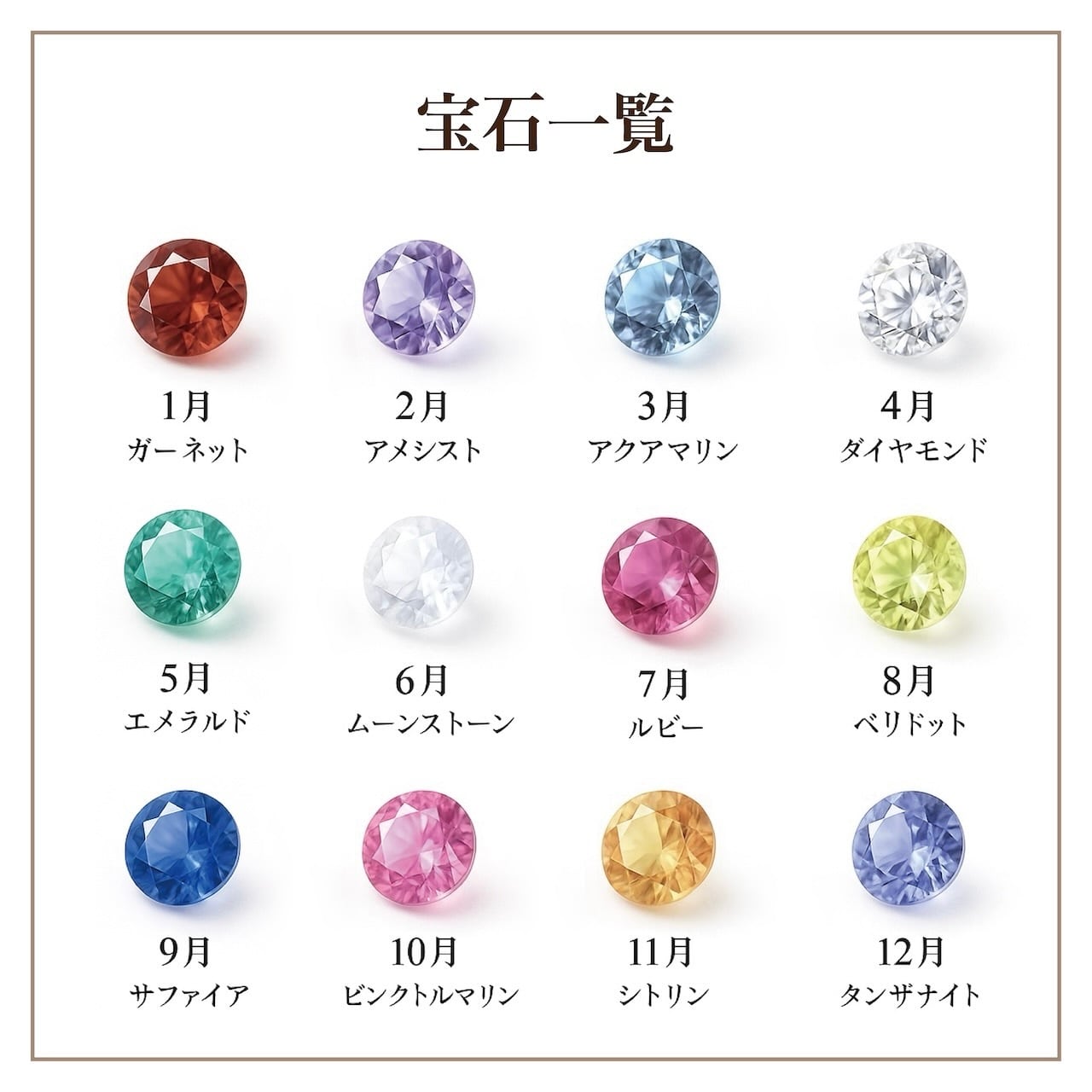 ト音記号 宝石 ダイヤモンド トップ SILVER／K10YG／K18YG／K18PG