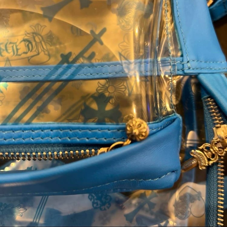 激レア　クロムハーツ　クリアバッグパック　新品 CHROME HEARTS クロムハーツ クリア バッグパック リュック | chromehearts