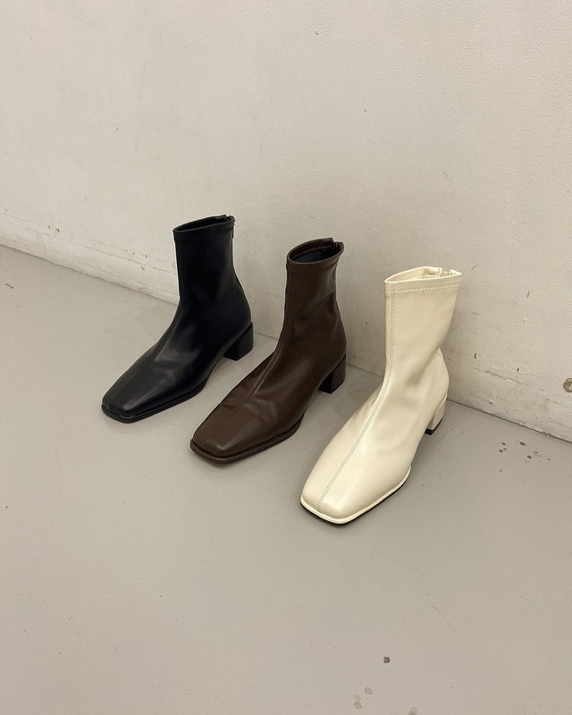 simple square boots【217-32】
