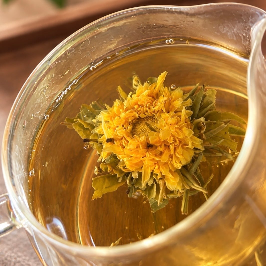 中国・広西省】工芸茶 金蓮花 花入ジャスミン 3個入り | 泰和商事 中華
