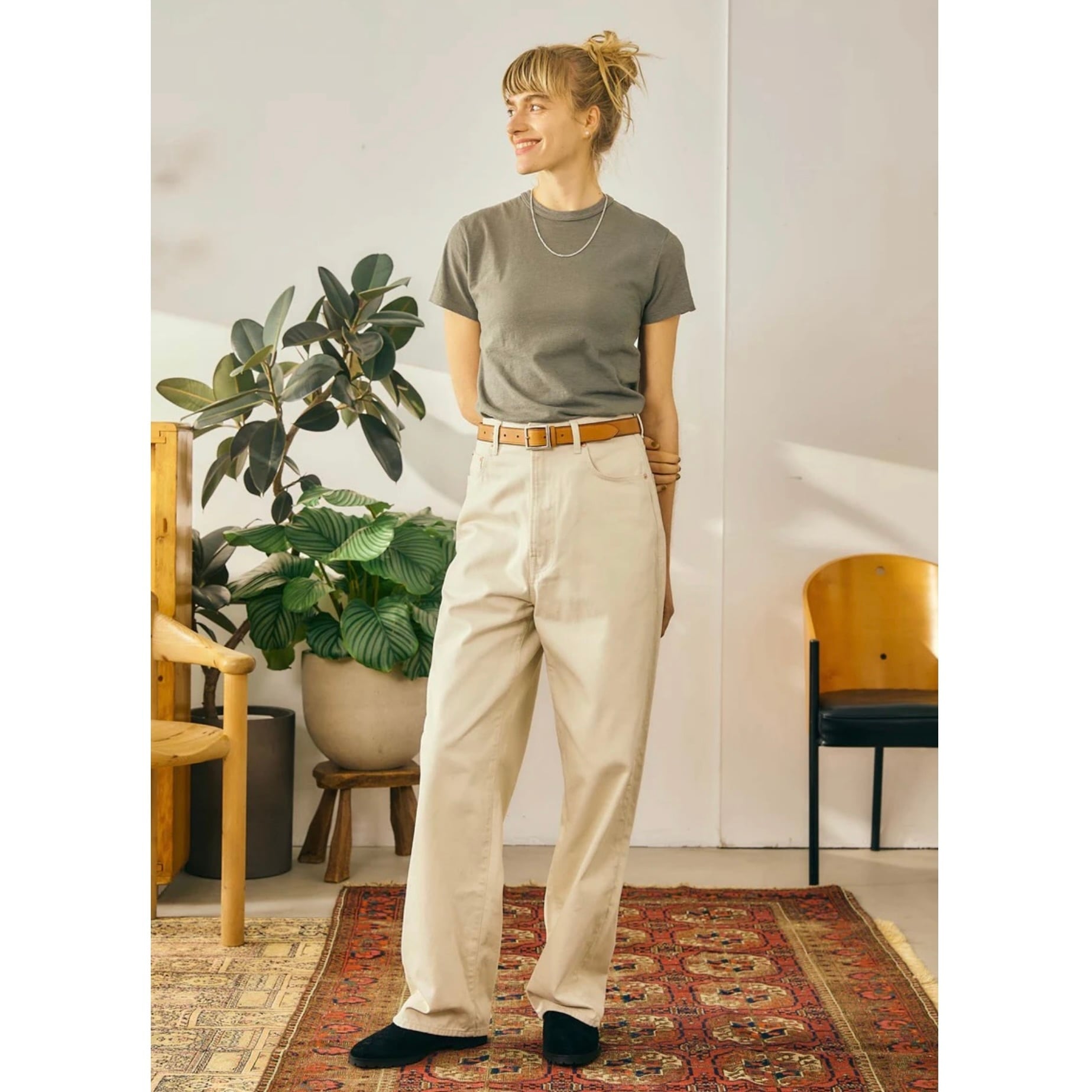 Oblada BUDDY JEANS IVORY | 1F Store