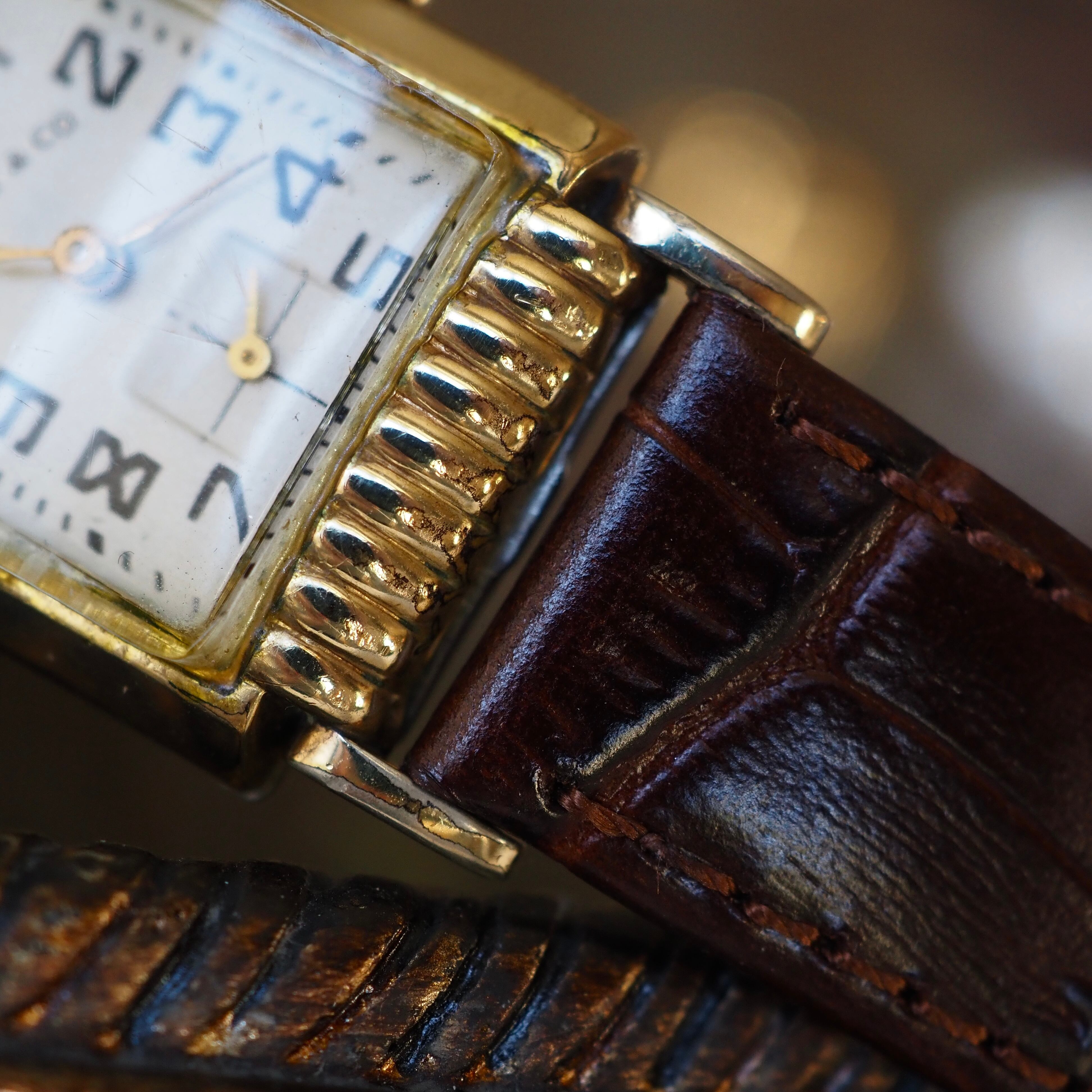 ティファニー時計 Tiffany & Co. ティファニー 1940s ドレスウォッチ アンティーク時計