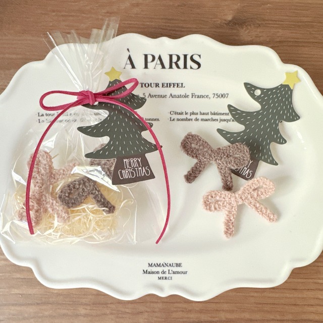 お友達へのプレゼント＊おリボンパッチンセット