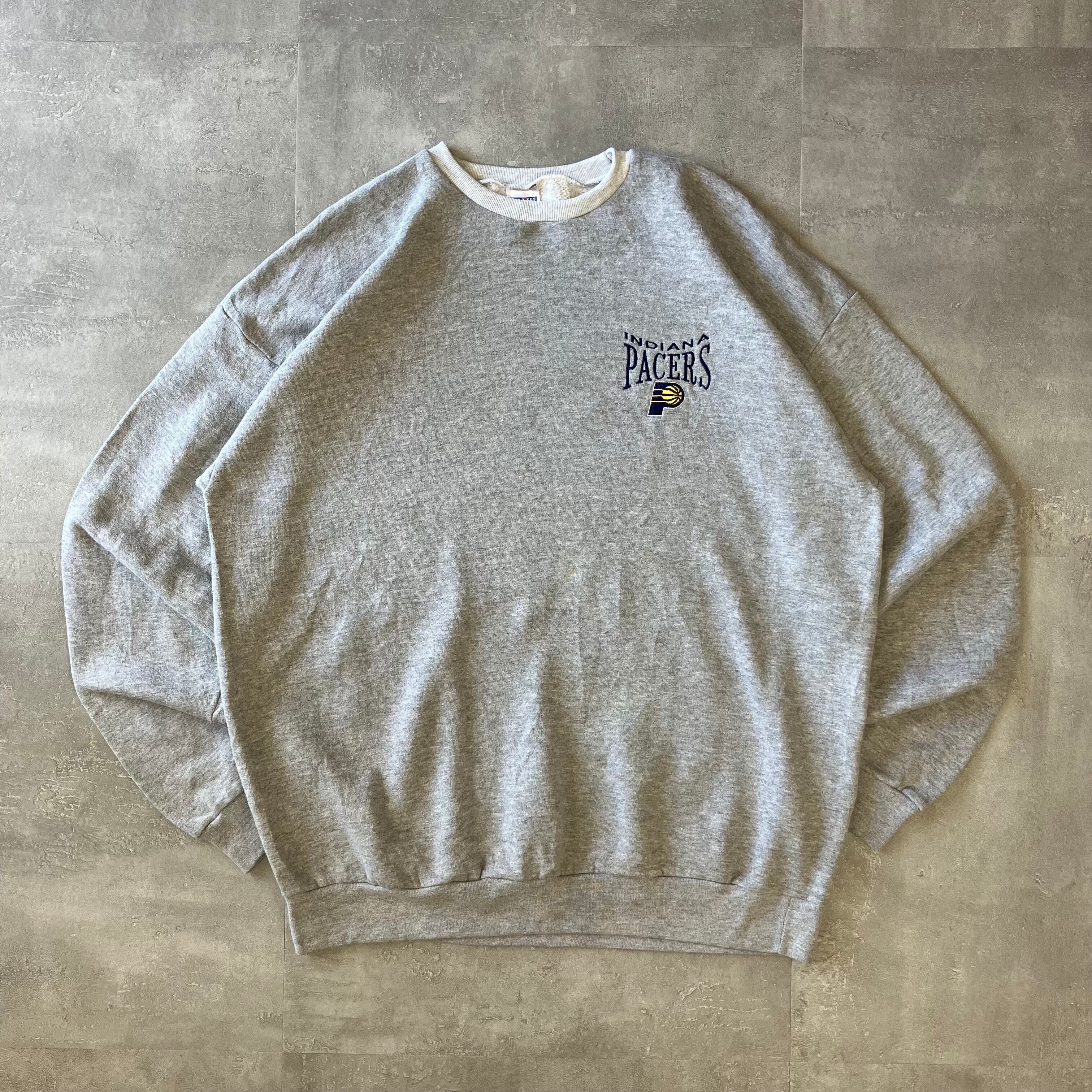 JERZEES 90s NBA PACERS グレースウェット リブツートン XL No.2184