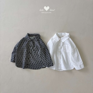 【ご予約】lalaland Flora collar shirt