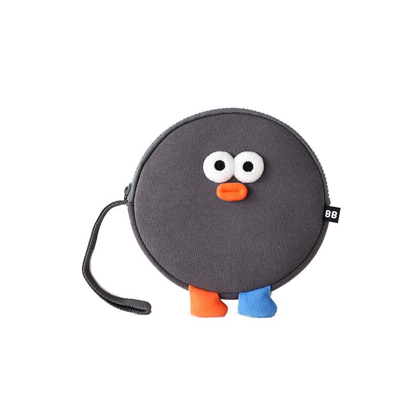 韓国直輸入 Brunch Brother 丸型 ポーチ サークルポーチ ロマネ 化粧