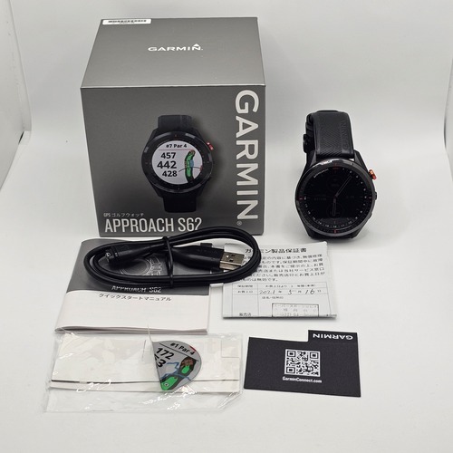 ガーミン アプローチ S62 ブラック 完品 | Over Time Vintage