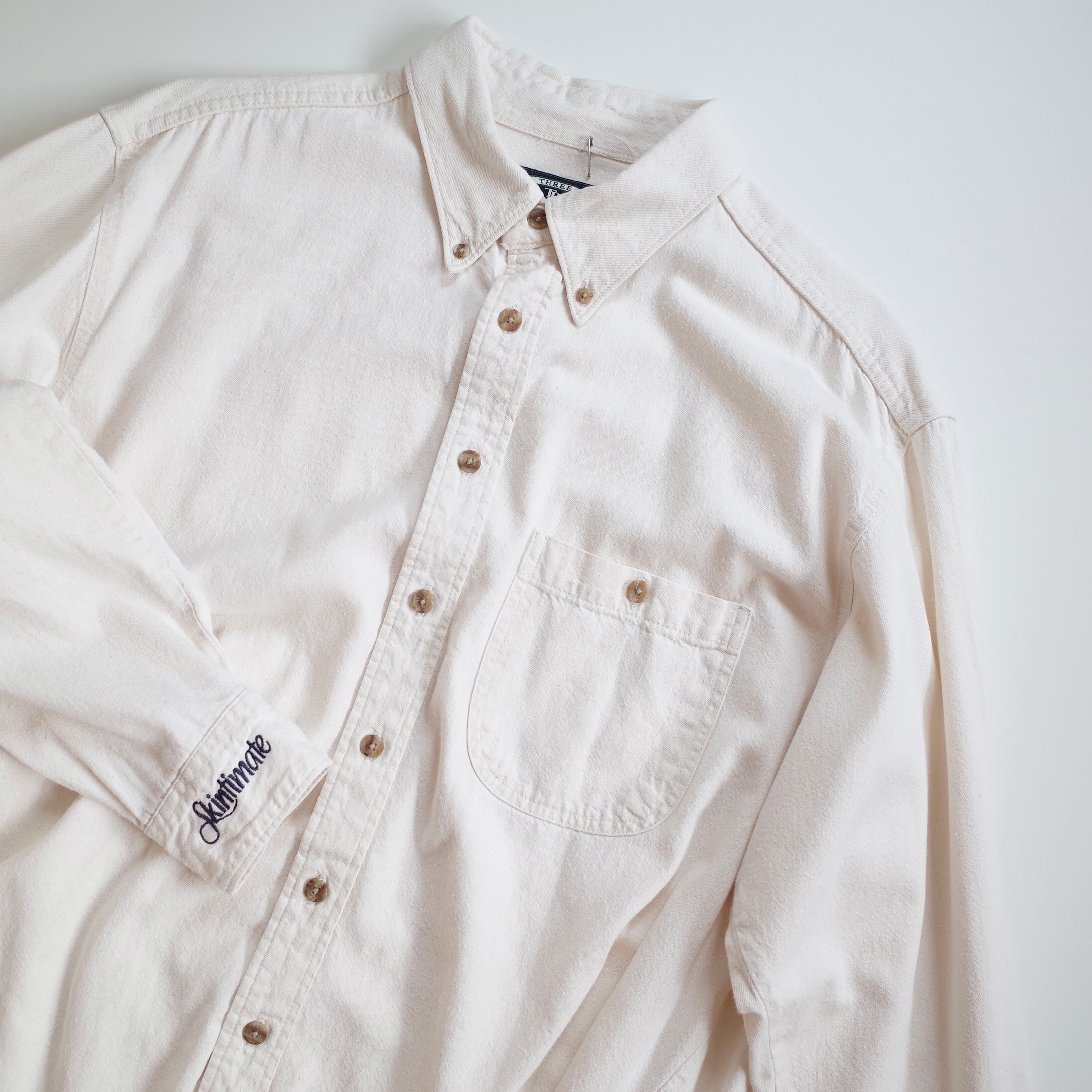 US oxford shirt "white"