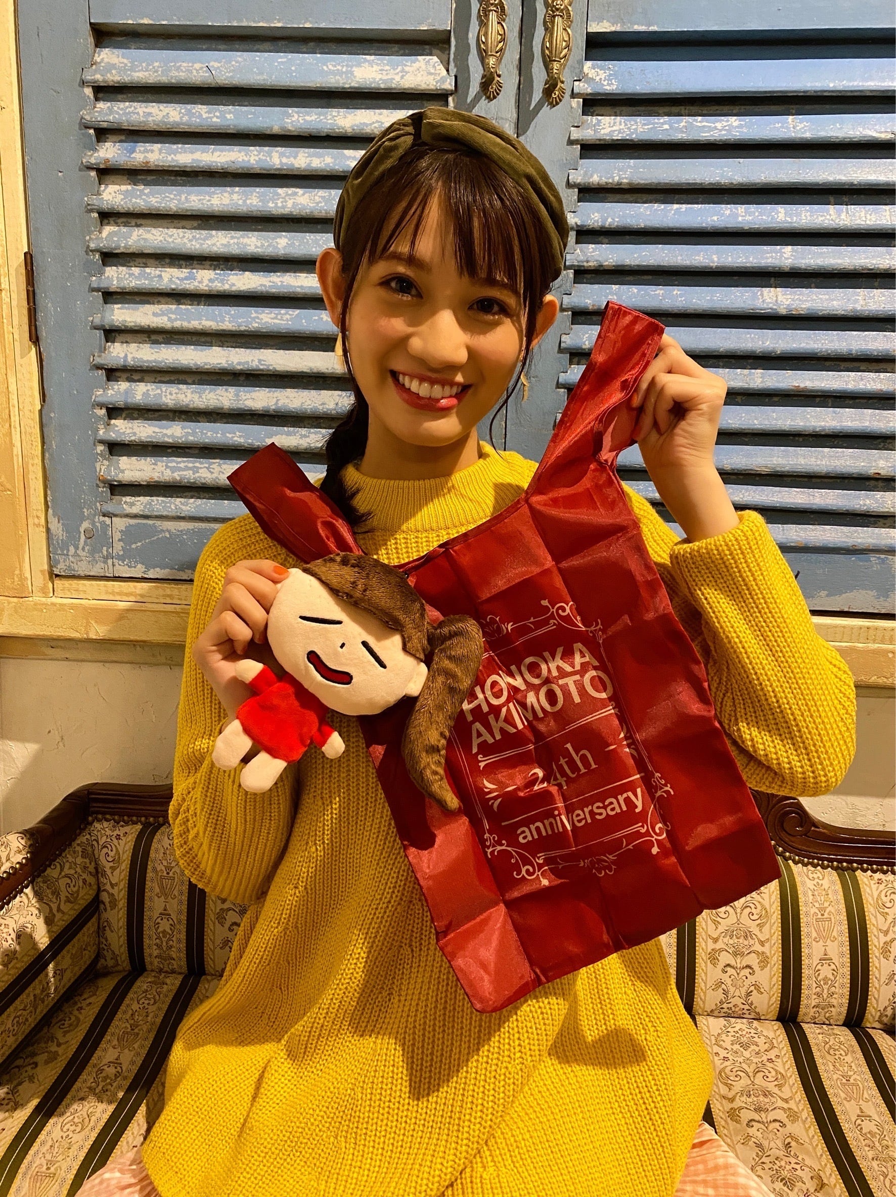 秋本帆華生誕限定 Hooちゃんエコバッグ人形 | TEAM SHACHI SHOP