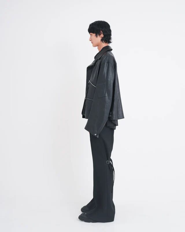 TAMME タム カジュアルジャケット -(XL位) 黒 ジャケット Tamme（タム 