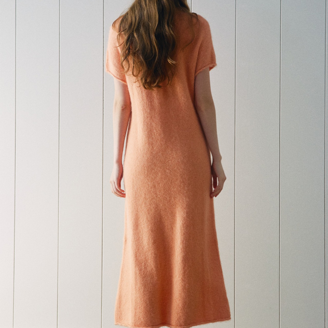 Fuzzy Knit Sleeveless Dress T3716