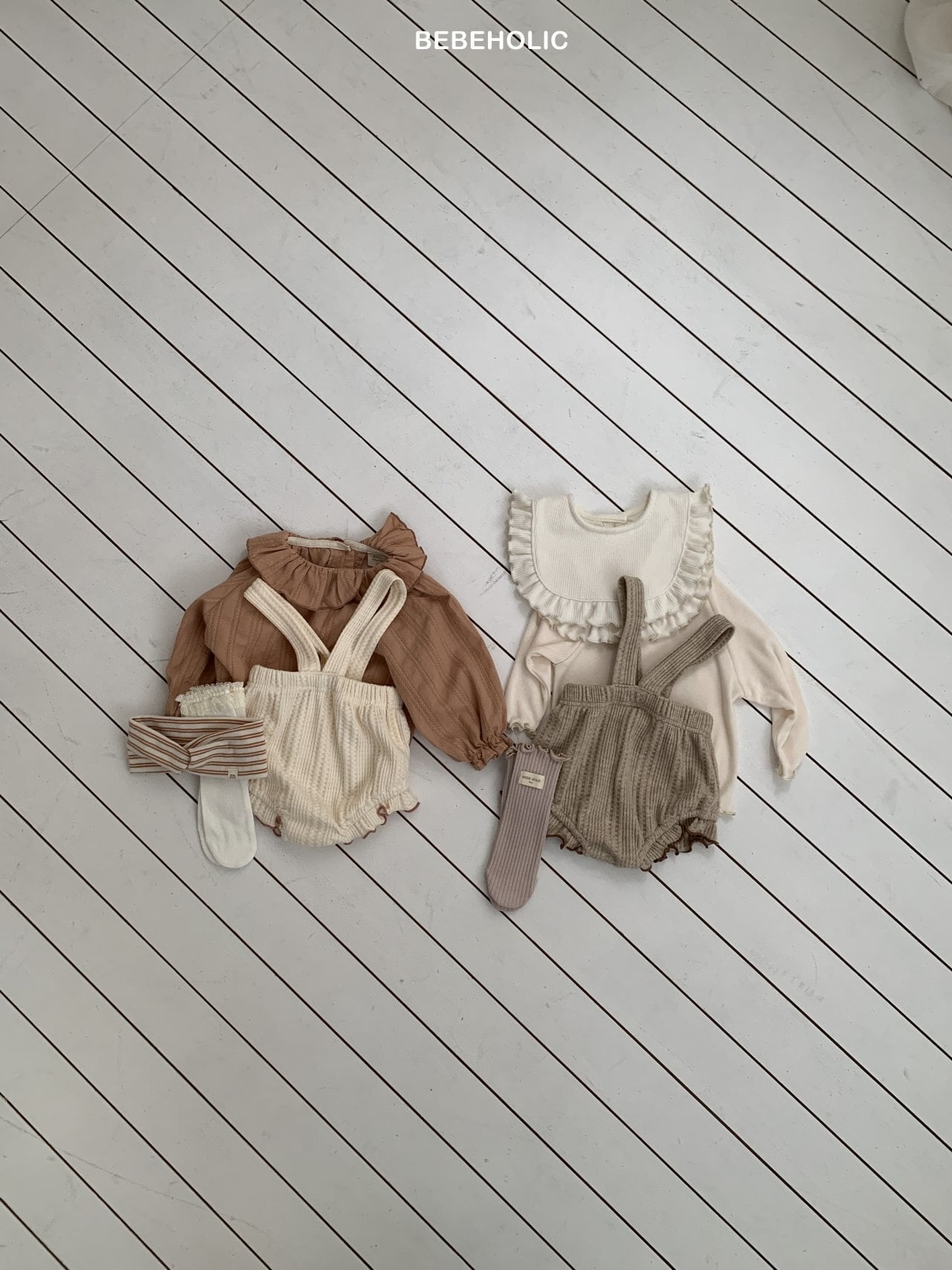 easy waffle melon bloomers【bebeholic】※3月下旬〜4月上旬発送予定