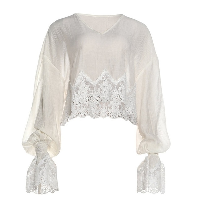 Short lace tops 1318