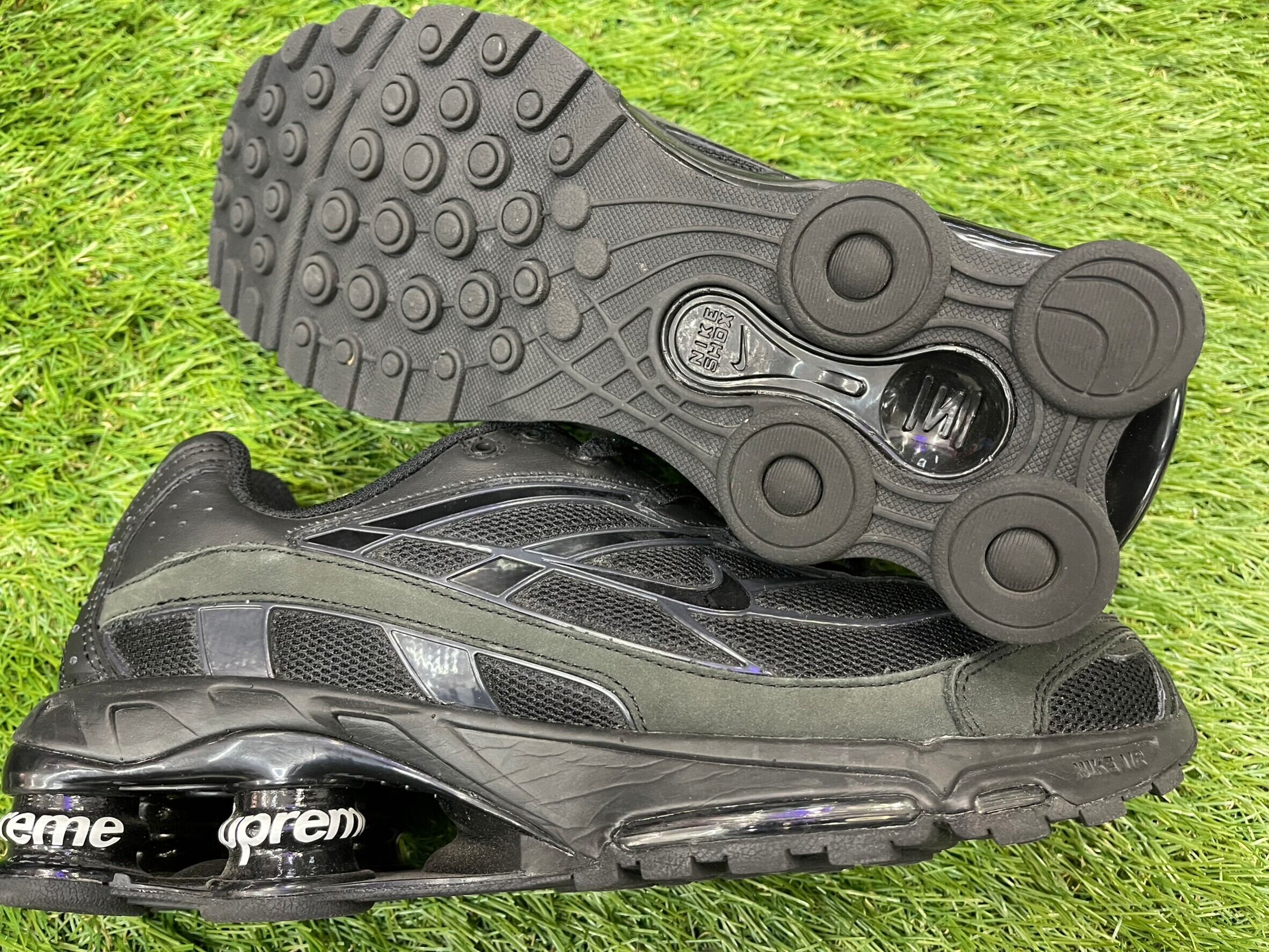 Supreme × NIKE SHOX RIDE 2 BLACK DN1615-001 28cm 23893 | BRAND 