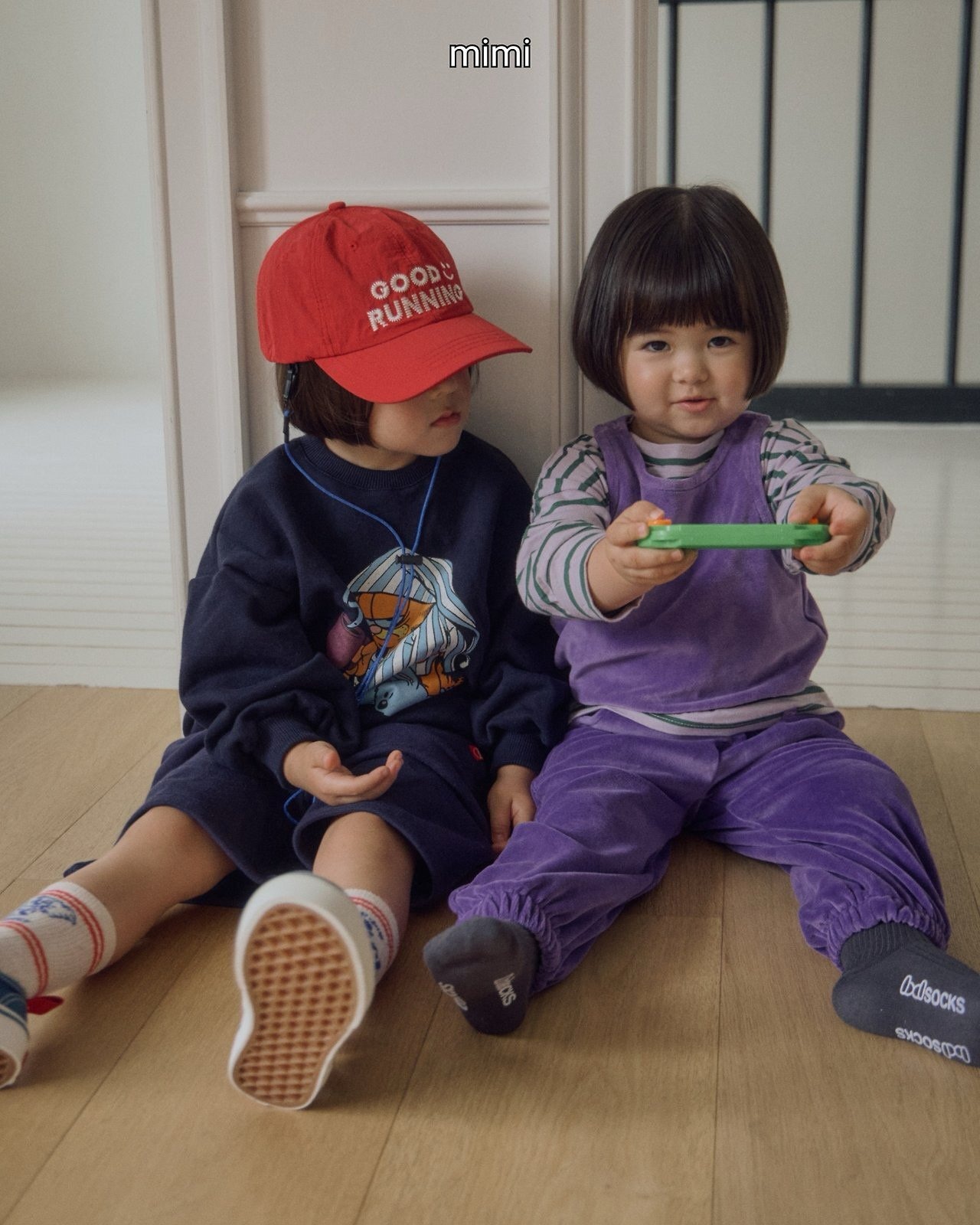 purple XL［即納］kong pants 26autumn/ BYMIMI