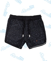 【mini】LEOPARD PIPING BOARDSHORTS for KIDS［RSW076］