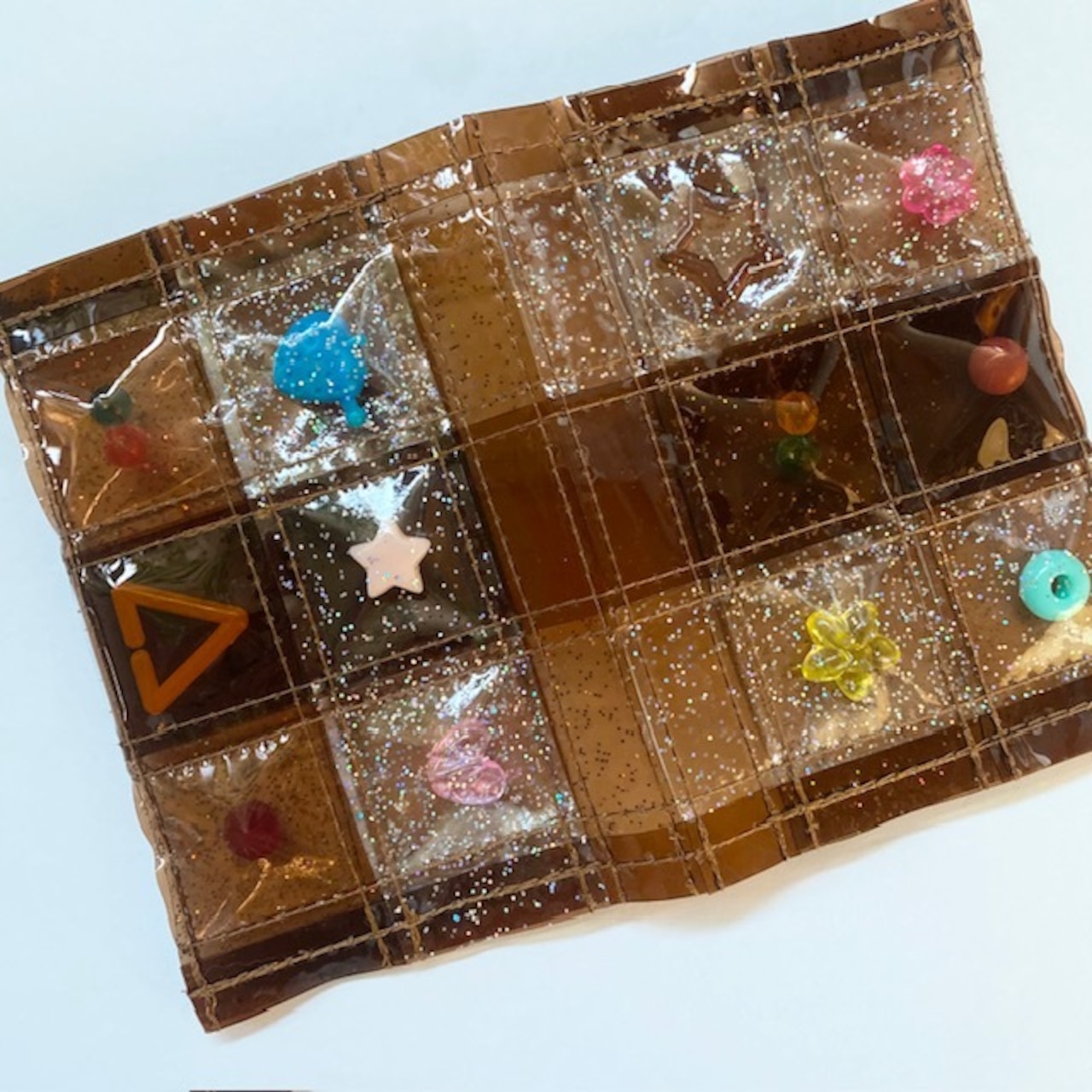 YURIKO ETO:Card case  / Brown