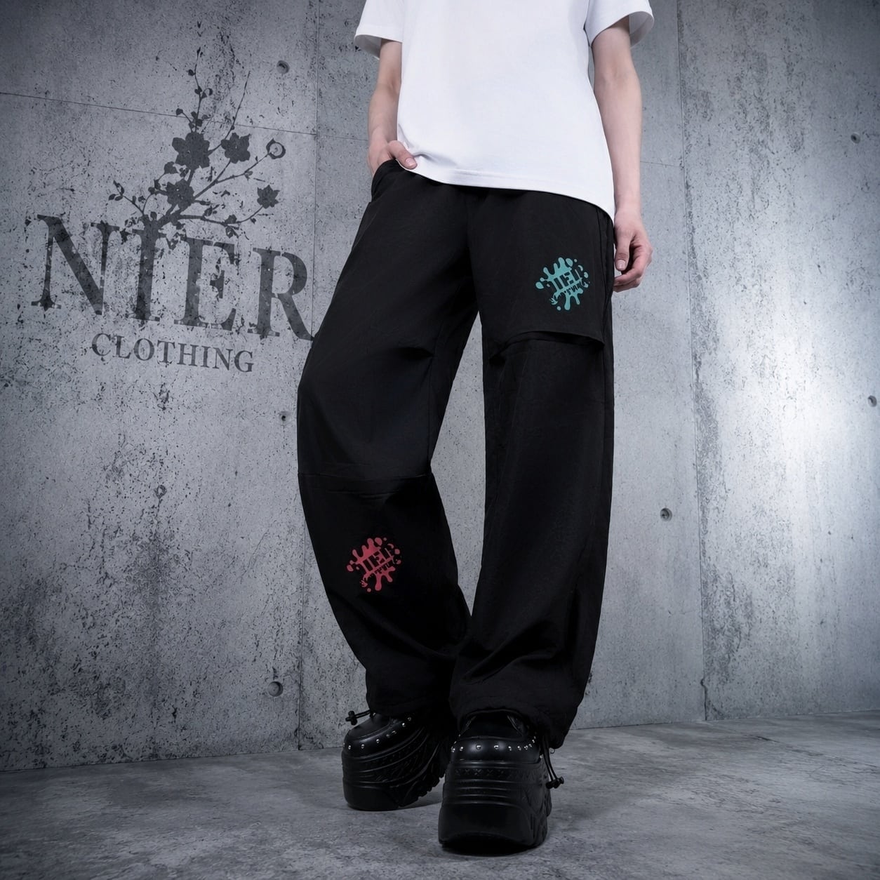 早い者勝ち争奪シークレット赤字プレゼント》FAKE FLAP SPLASH LOGO