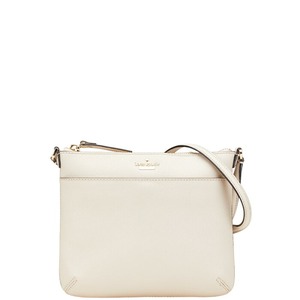 ケイトスペード キャメロンストリート 斜め掛け ショルダーバッグ ベージュ レザー レディース Kate Spade 【中古】