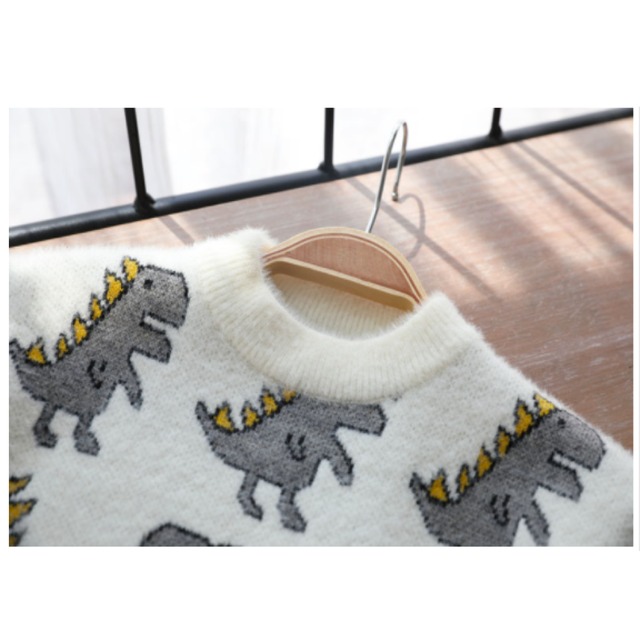 予約商品 送料無料 韓国こども服 韓国子供服 新作 トップス ニット 秋冬 恐竜 クルーネック 子ども服 キッズ 男の子 白 紫 ホワイト パープル 80cm 90cm 100cm 110cm 1cm Lavoro 予約商品 送料無料 韓国こども服 韓国子供服 新作 トップス ニット 秋冬 恐竜 クルーネック 子ども服 キッズ 男の子 白 紫 ホワイト パープル 80cm 90cm 100cm 110cm 1cm Lavoro