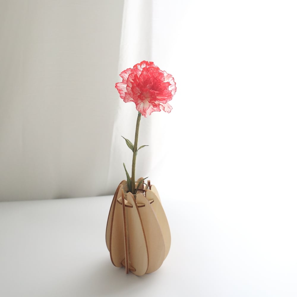 本物みたいな紙のお花〉カーネーションのペーパーフラワー | アイナフ