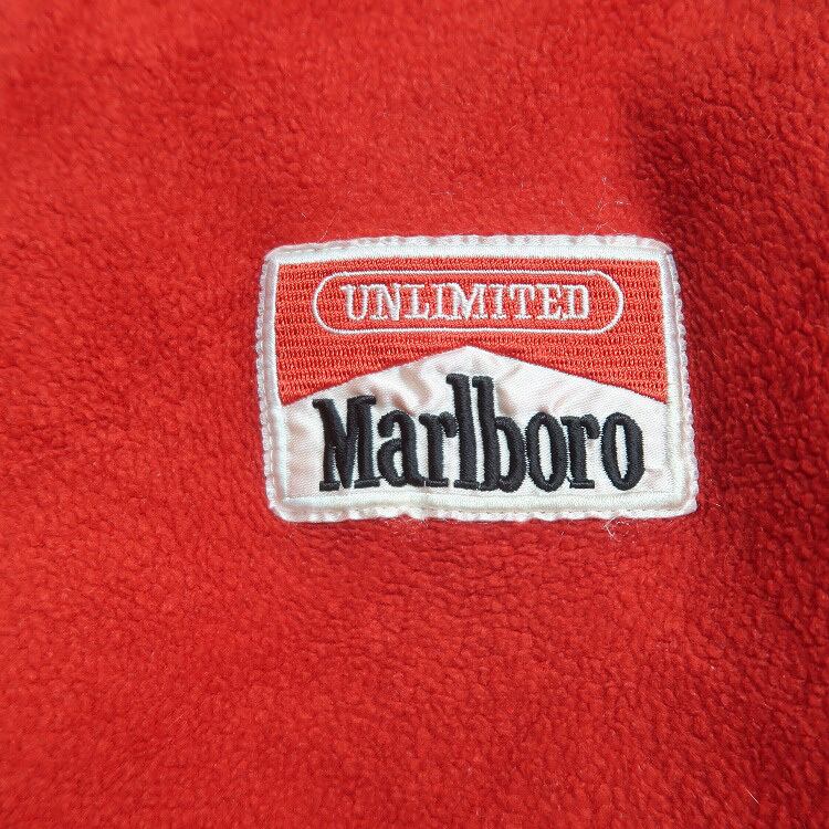 古着 90年代〜 MARLBORO マルボロ リバーシブル プルオーバー フリースジャケット ハーフジップ 表記：M　gd401385n w40111