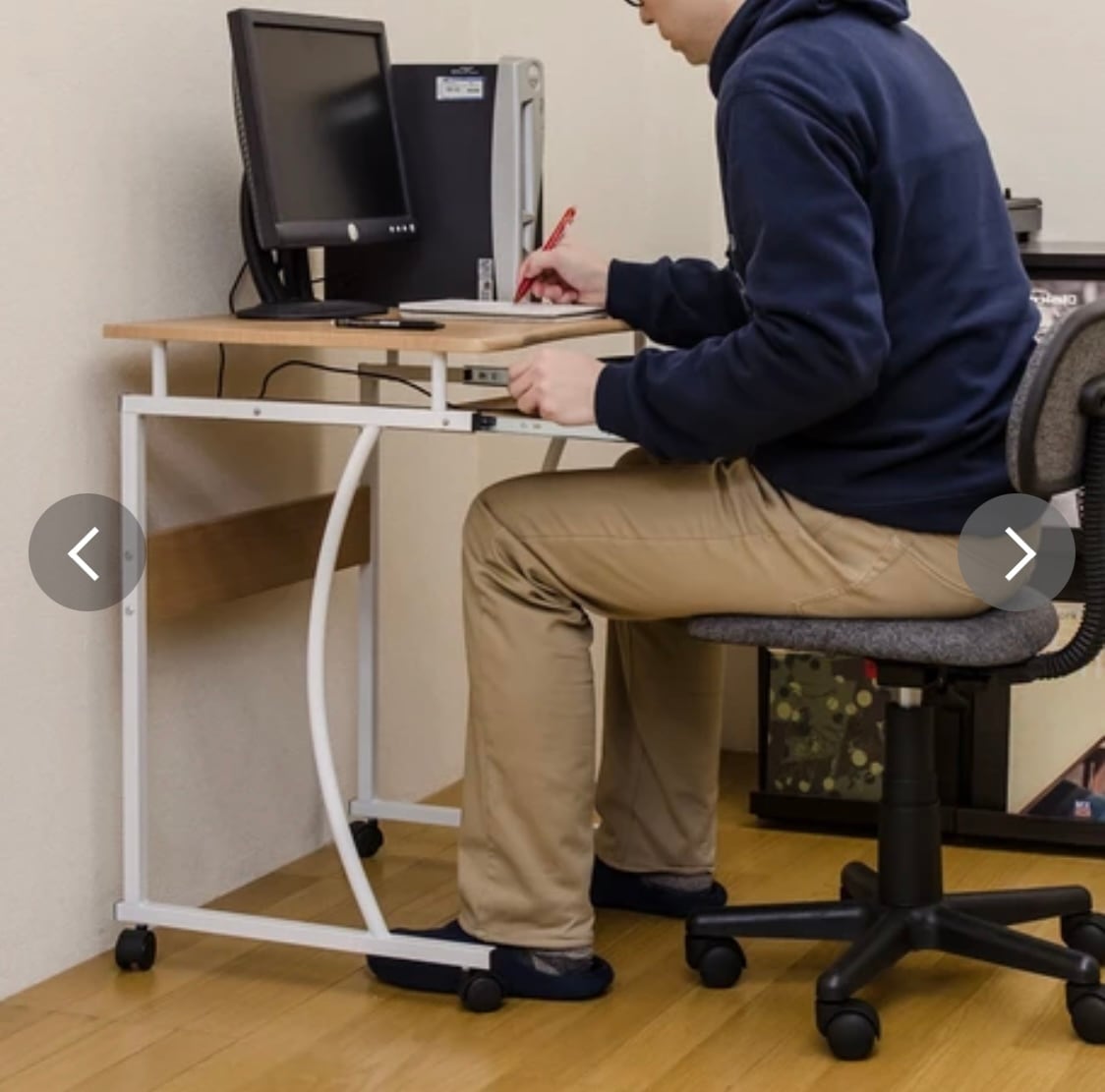 コンパクトPCデスク NA/WAL | LuchiLaki