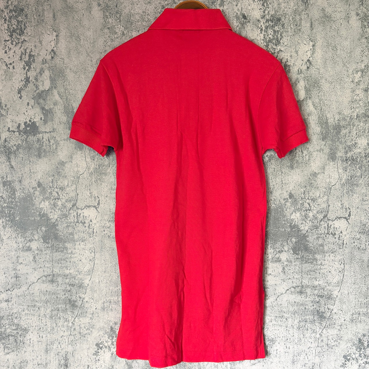 70s Vintage Izod Lacoste Polo Shirt Blue Croco Dead Stock アイゾッド ラコステ ポロシャツ 青ワニ 糸巻きタグ Made In USA Size S タグ付きデッドストック品