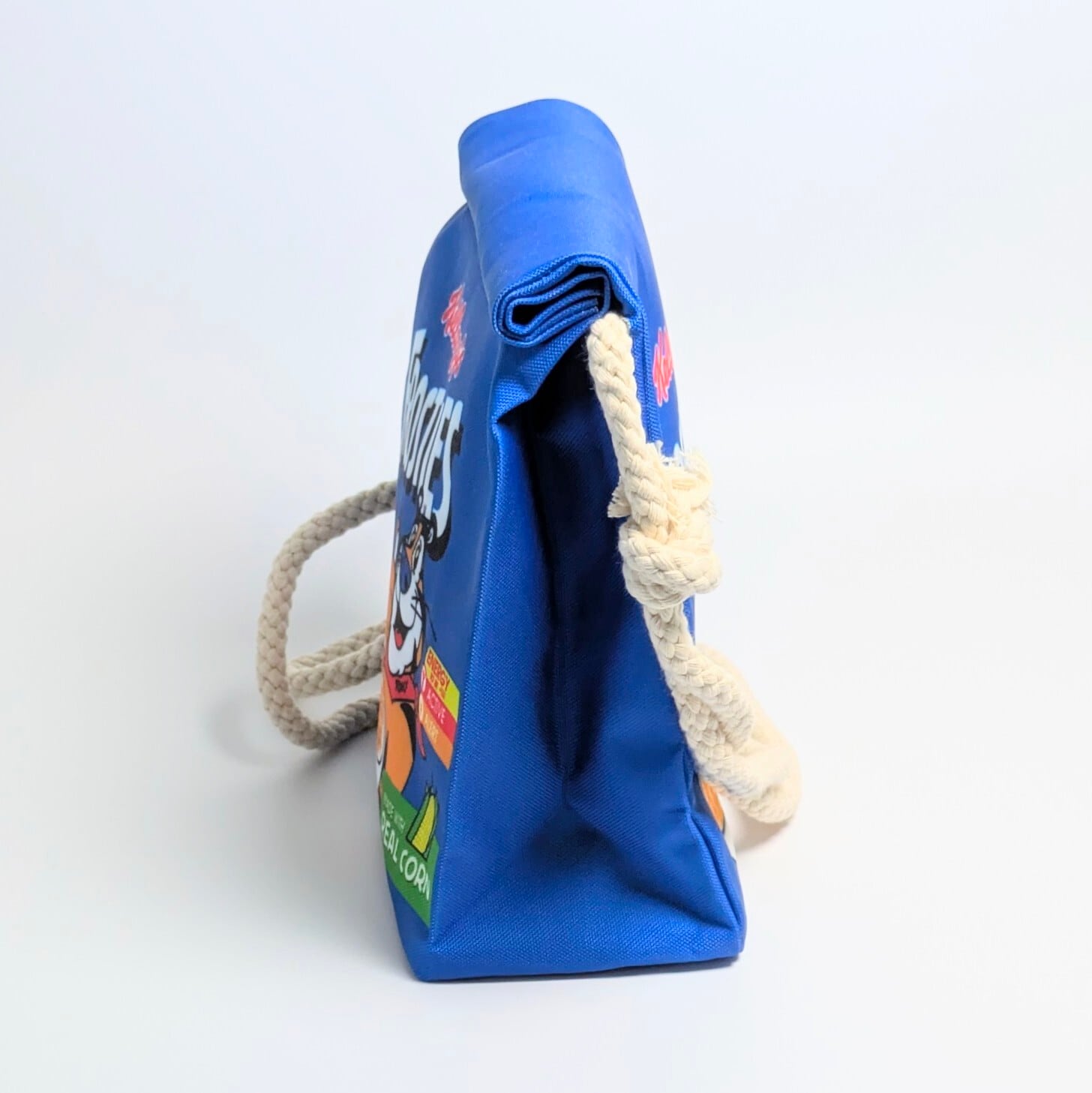 【ケロッグ トニーザタイガー  （Kellogg  Tony the Tiger）】ロープショルダーバッグ＊パッケージ風〚アメリカン雑貨 アメトイ〛