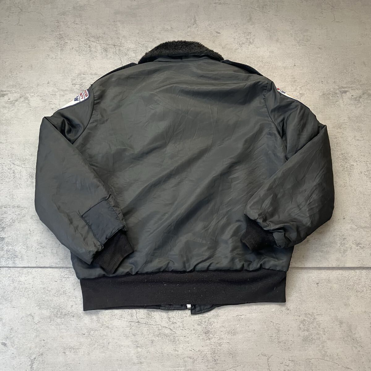 90s USA製 Timber King B-15 ナイロンフライトジャケット INTER-CON