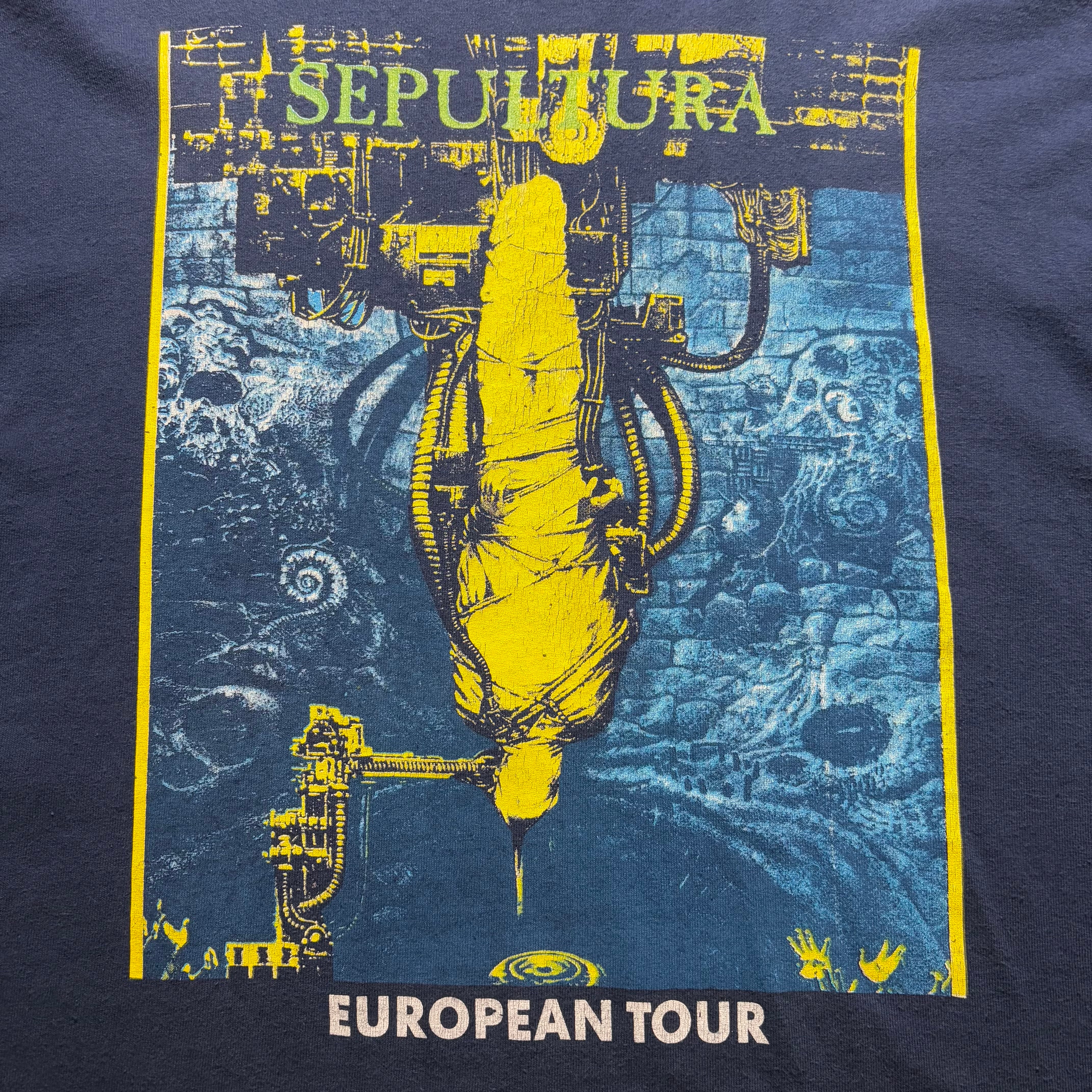 vintage 1993's SEPULTURA long sleeves music tee “Chaos A.D.