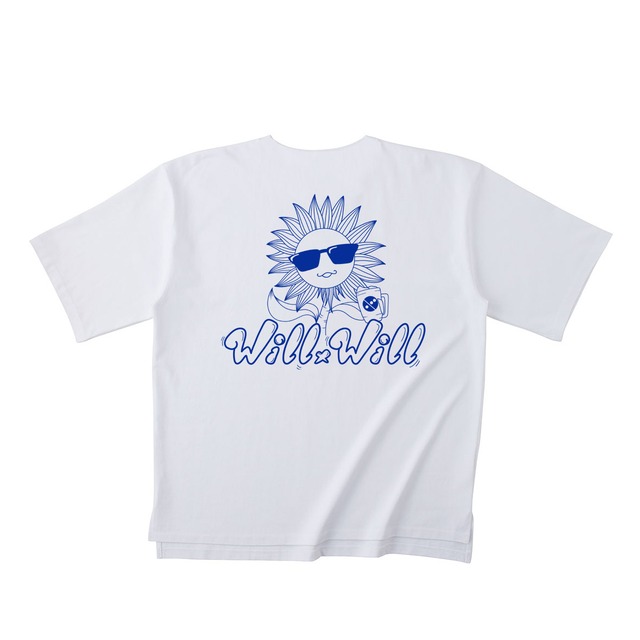 ウィルボーイ Big Silhouette T-shirts White