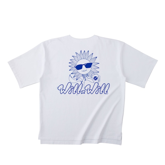 ウィルボーイ Big Silhouette T-shirts White