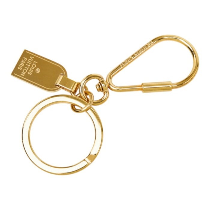 ルイ ヴィトン ポルトクレ ミニトラベル プレートタグ キーリング