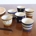 やちむん 常秀工房 そば猪口  Yachimun Soba cup  #204
