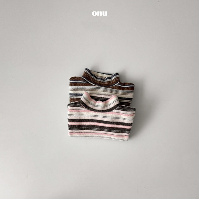 〚予約〛Warm Stripe Napping Top <kids>
