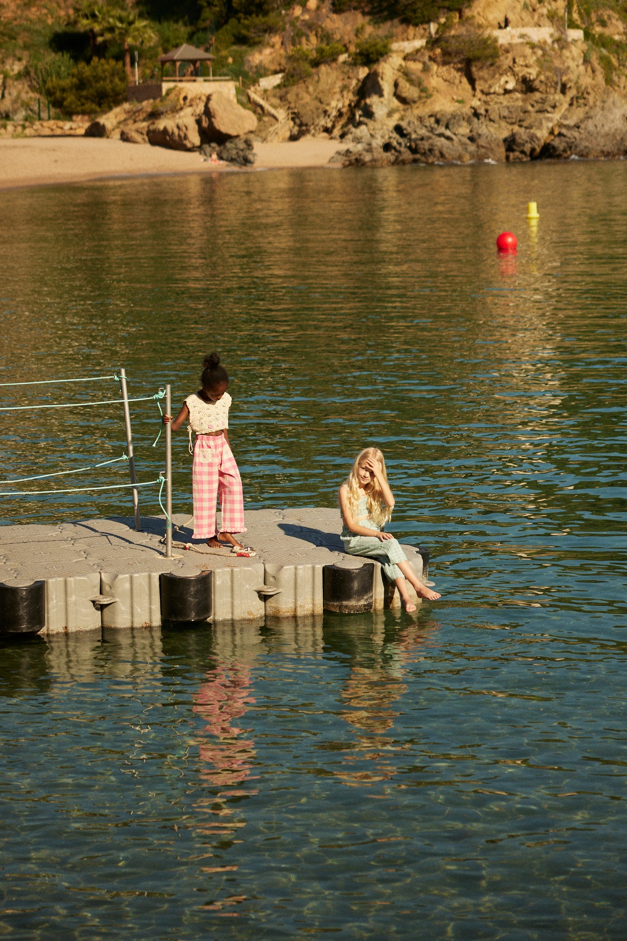 ＜BEBE ORGANIC＞Mia Pants トリミングポケット チェックパンツ - 11