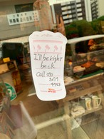 "In-N-Out" Drink Cup Post-it