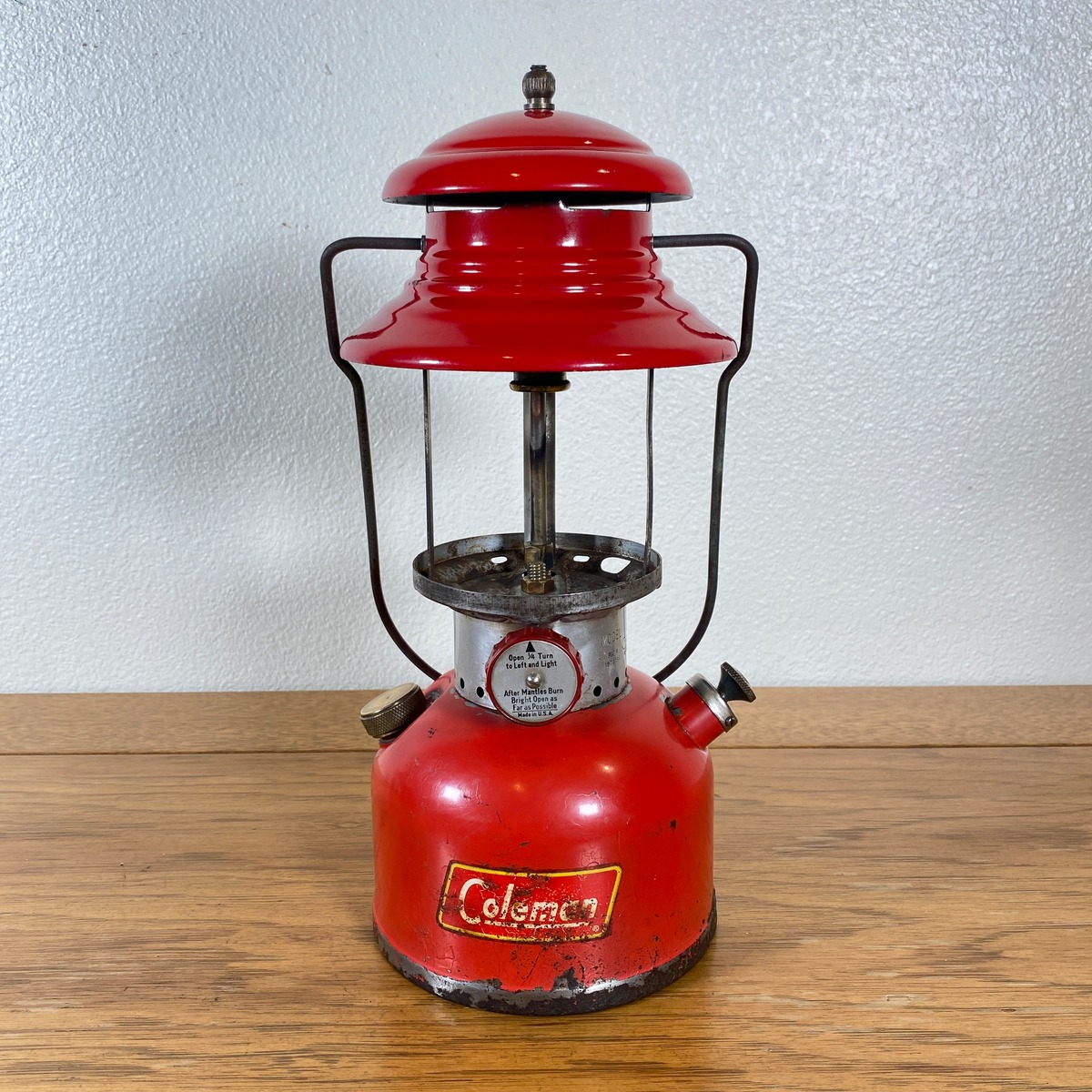 963【1956年7月製造】ジャンク 200A コールマン ビンテージ ランタン 